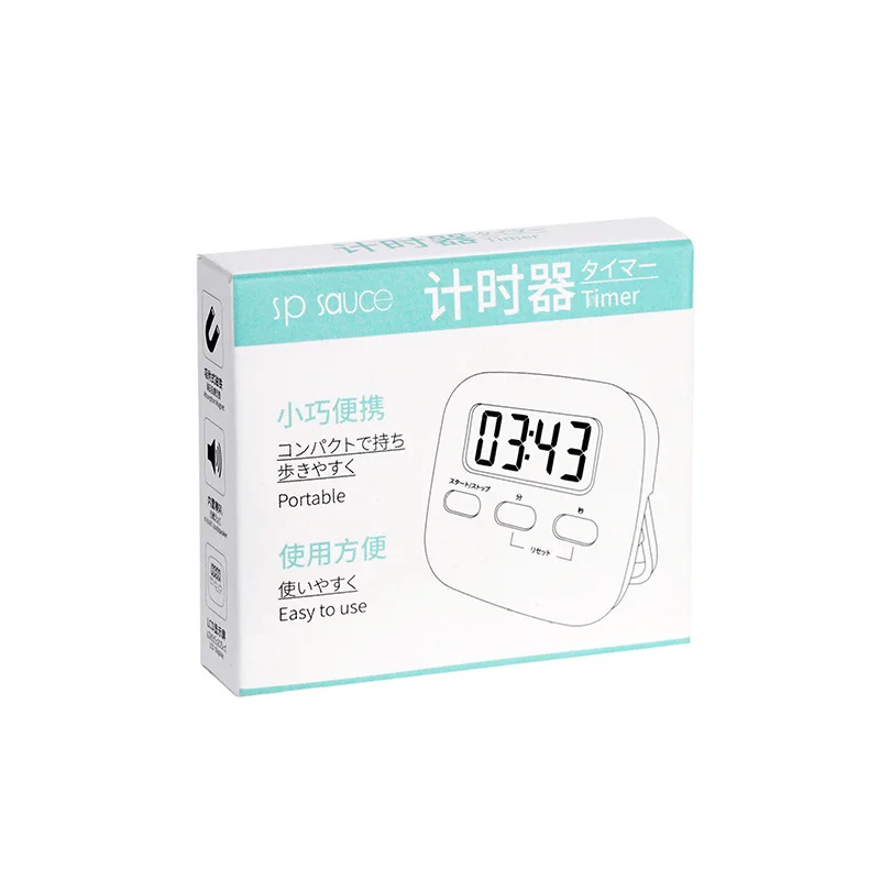 Temporizador Digital de cocina con imán fuerte, reloj despertador para cocinar, hornear, deportes, oficina, recordatorio multifunción