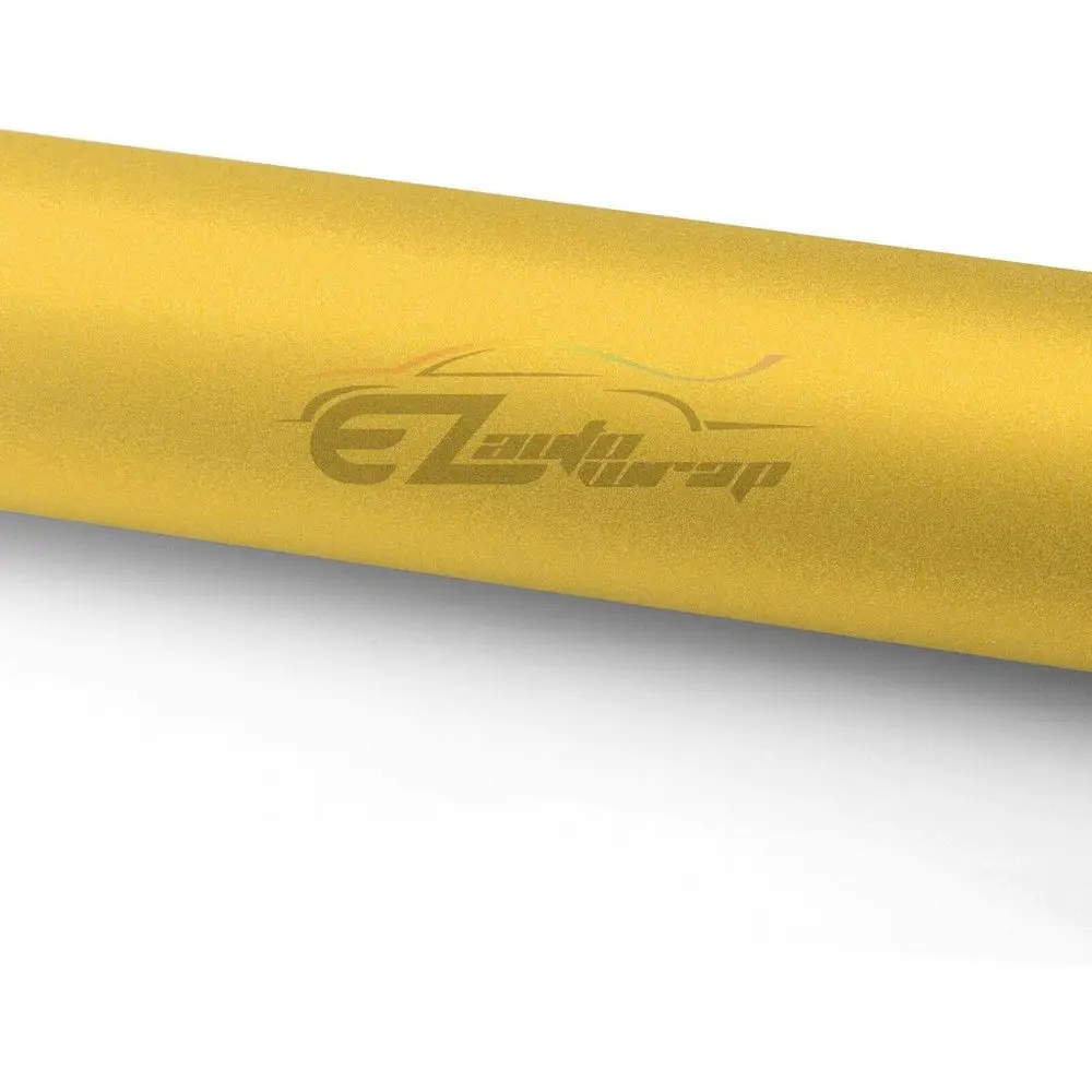 4 Foot by 25 Foot Yellow Frosted Glass Window Film for Privacy - Peel and Stick, Waterproof, with Free Tool Kit