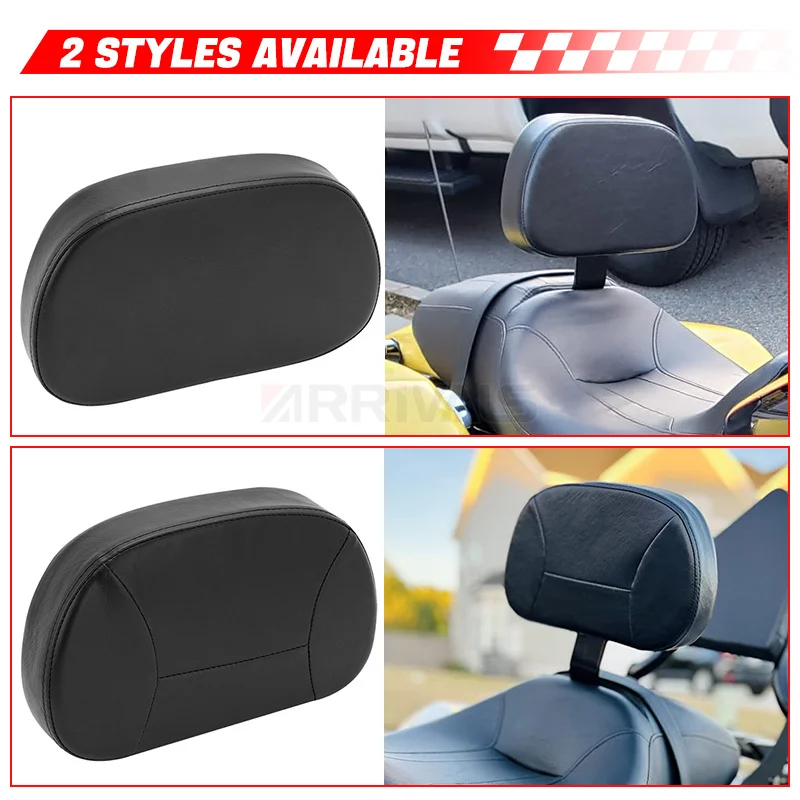 Motorcycle Front Sissy Bar Back Seat Backrest Cushion Pad For Harley Touring CVO Electra Road Street Glide Road King 09-UP view 2