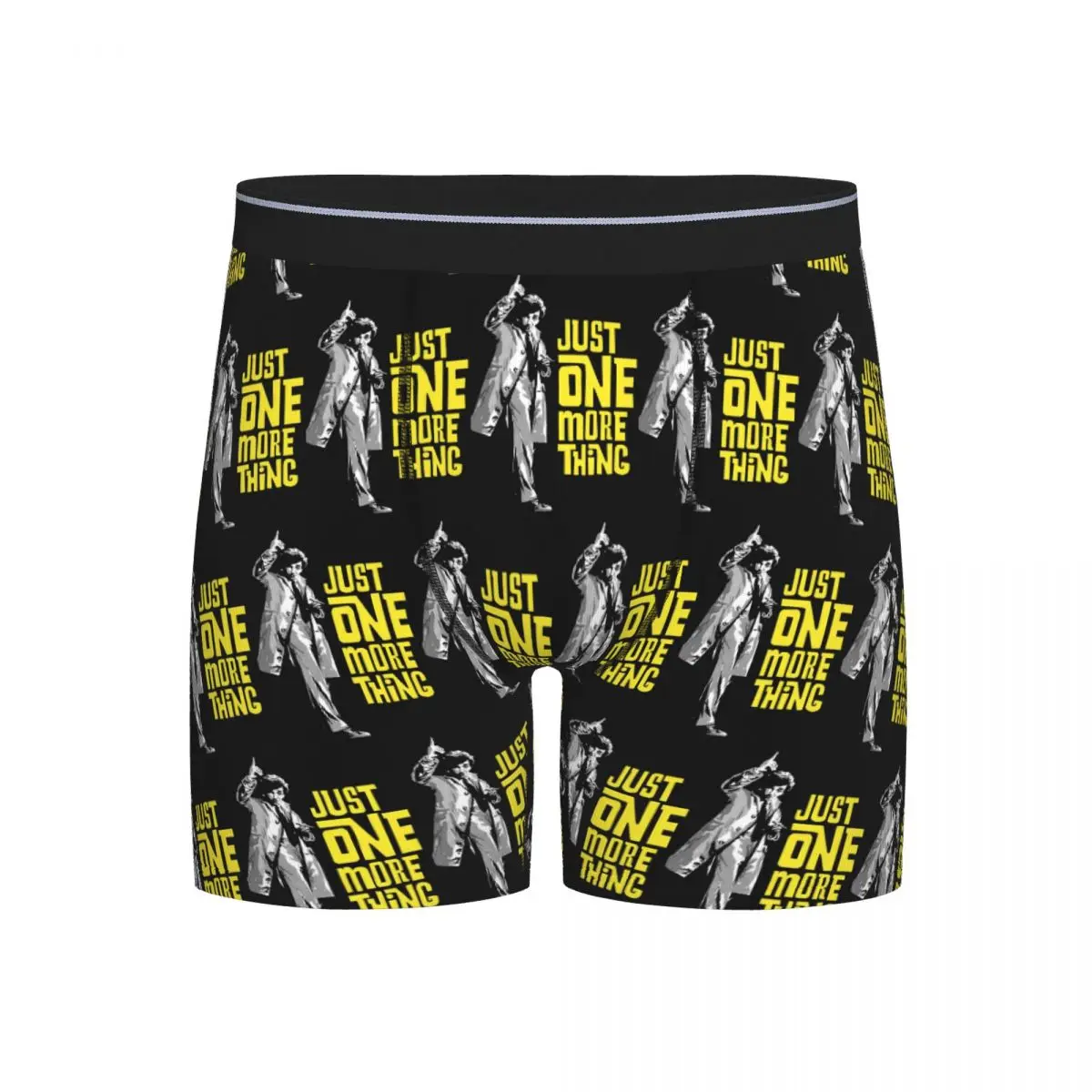 

Long Boxer Underpants Shorts Columbo - Just One More Thing Panties Male Comfortable Underwear for Homme Man Boyfriend Gifts