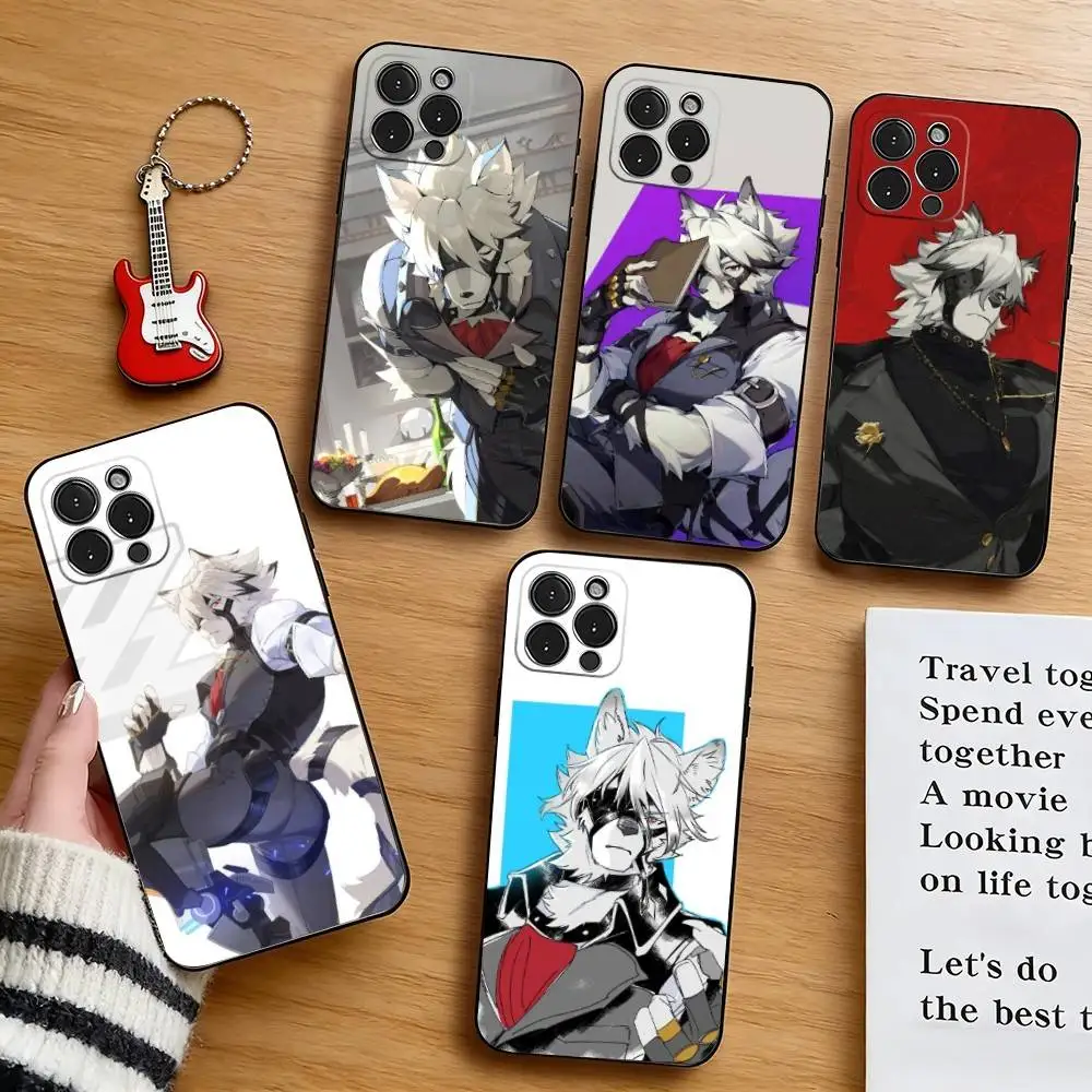 

ZZZ V-Von L-Lycaon Phone Case For iPhone 17,16,15,14,13,12,11 Plus,Pro Max,XS,Soft Silicone Black Cover