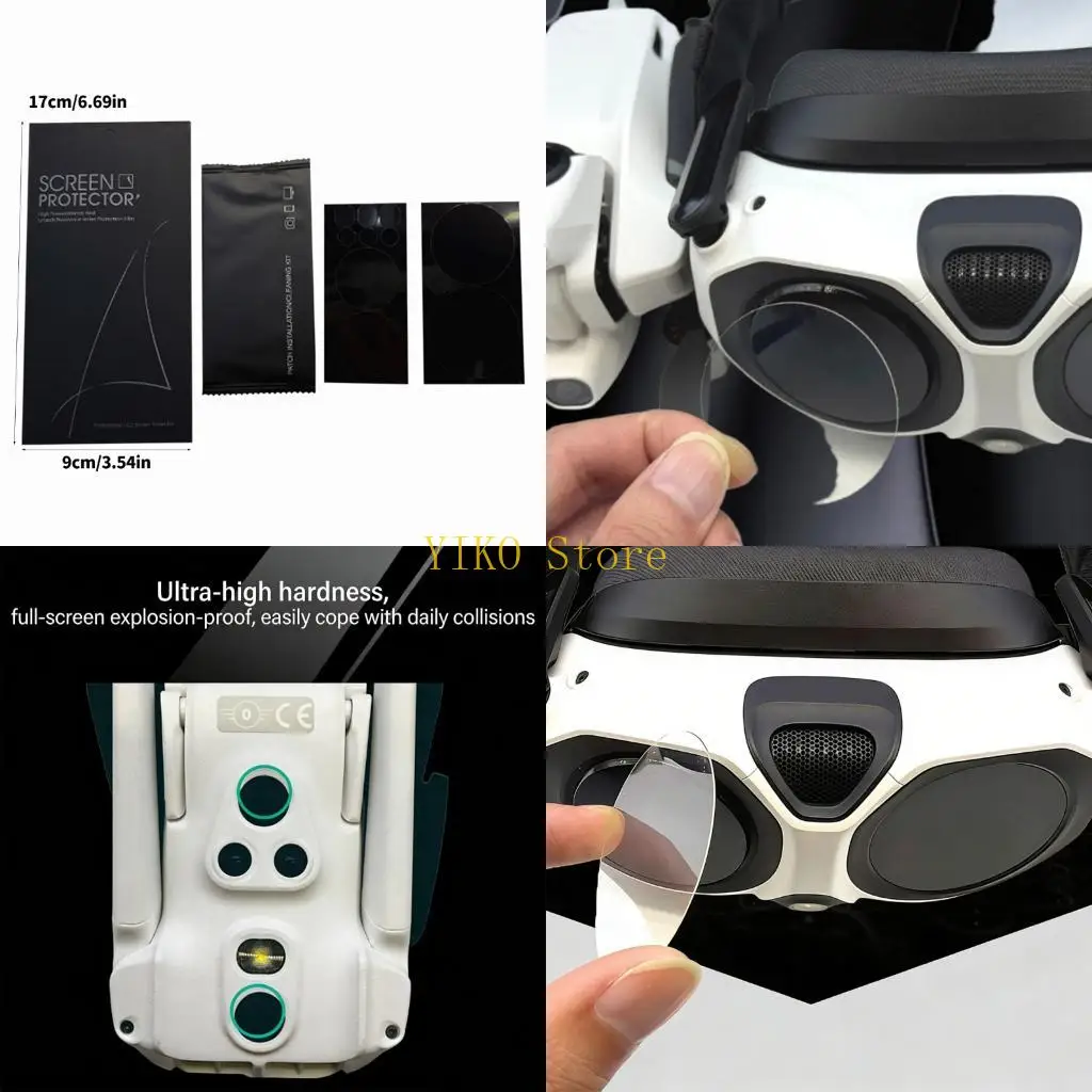 

K32C Простая установка Защитная пленка для антигравитационной 1 крышки корпуса объектива камеры дрона