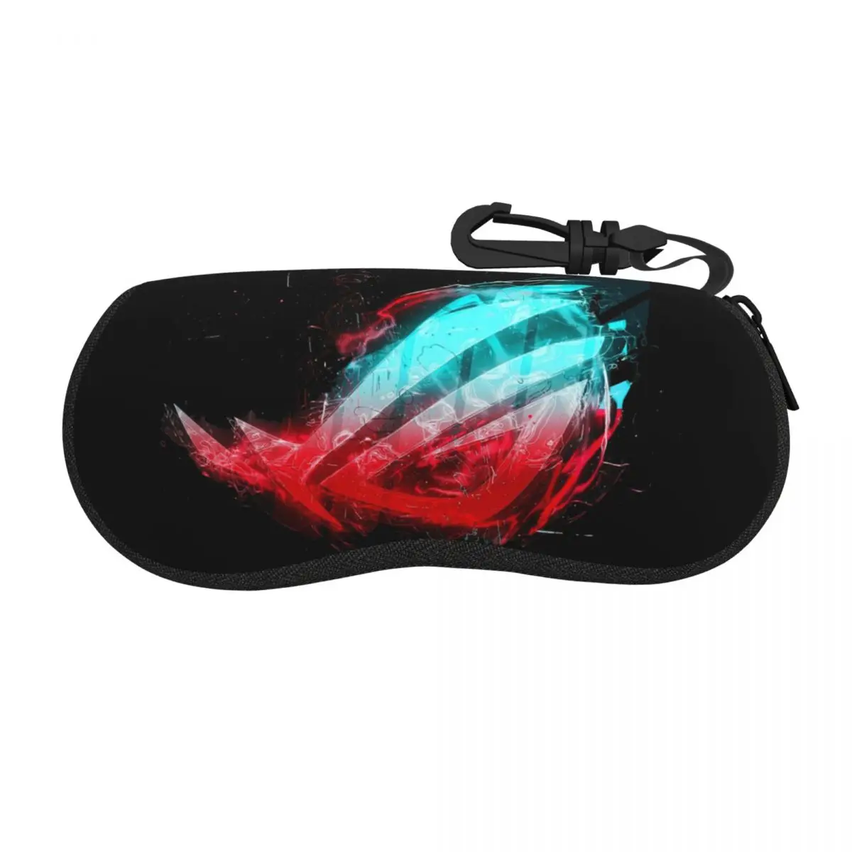 

Asus Strix Rog - Psychedelic Logo Shell Glasses Case Portable Sunglasses Box Women Men Soft Eyeglass Bag Pouch