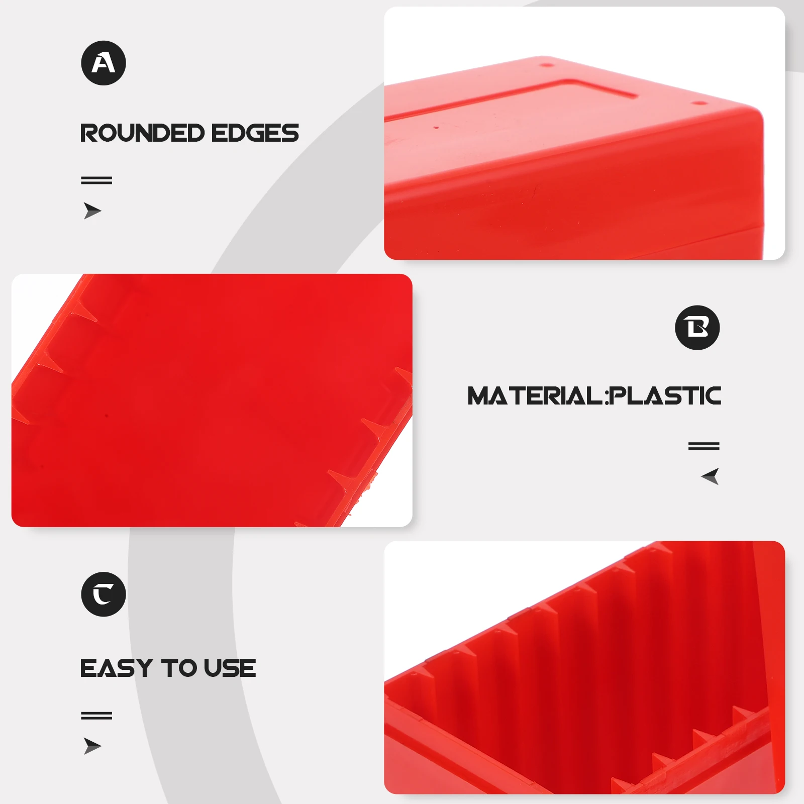 1 Stück abgestufte Box 10 Slots Hard Holder Case Plastic Protector Collector Organizer Protector Holder Container