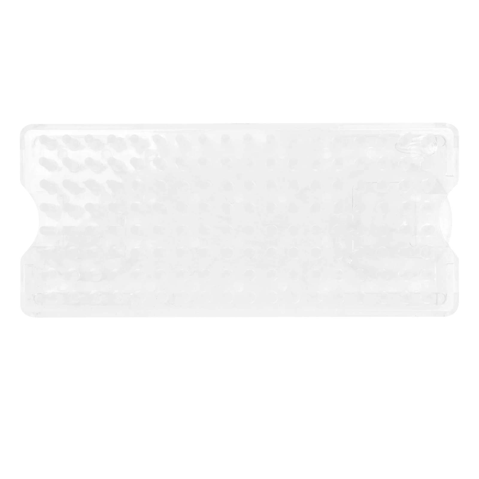 

1pc Flower Arrangement Base Transparent Rectangle Plastic Needles Strong Suction Cup Reusable Long Lasting Floral Fixing Tool