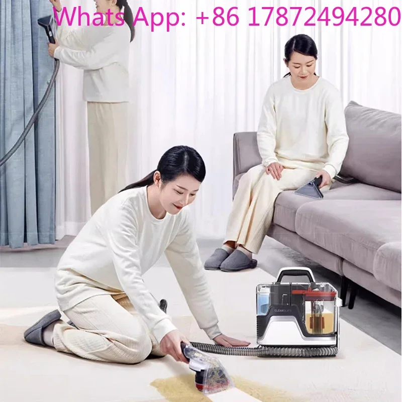 Portable Carpet and Upholstery Pet Spot Cleaner HW-CS-SA Cloth Washing Machine 1183ML Clean Water Tank