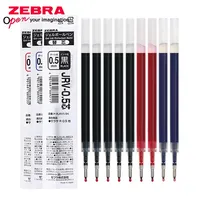 5pcs Japan Zebra Gel Pen Refill Thick Ink Quick-drying 0.4/0.5mm JRV-0.5 Original SARASA Dry JJZ49 JJ31 Office Accessories