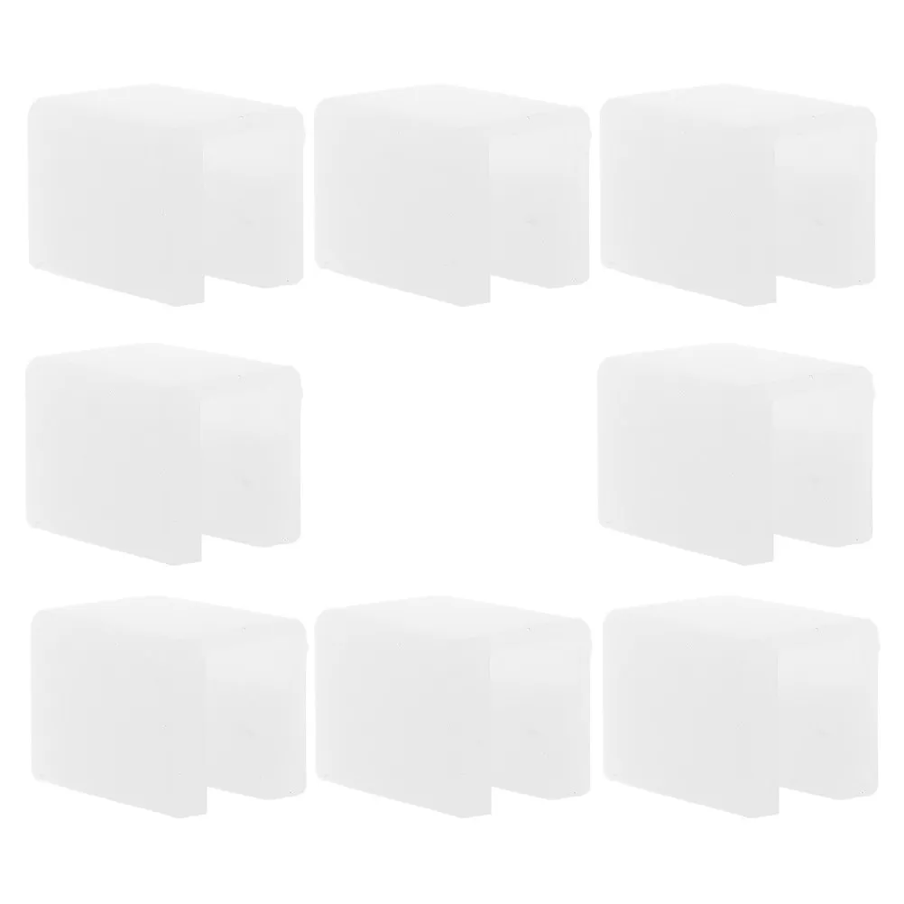 

8Pcs Silicone Corner Protectors Clear Soft Child Safety Edge Guards Baby Proof Drawer Door Handles Cabinet Protectors