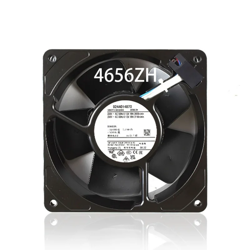 Z  New  for  Ebmpaps 4656ZH Desktop Control Cabinet Fan 120x120x38MM 230VAC 19/18W 0.12A