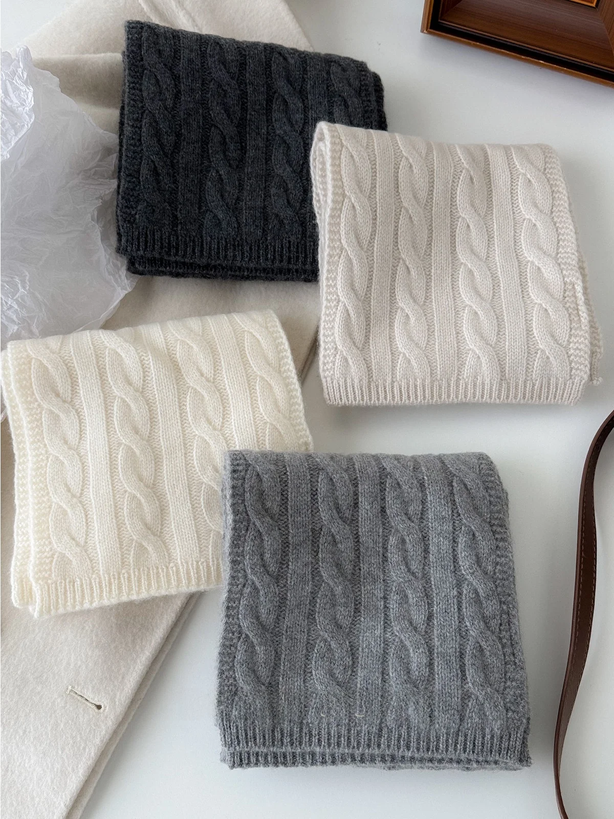 Echarpe-en-laine-melangee-chaude-d'hiver-echarpe-en-tricot-moulante-pour-femmes-echarpe-coreenne-longue-et-rectangulaire-couleur-unie-echarpe-en-laine-pure