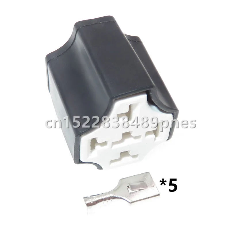 5 Pole Auto Ceramic Relay Holder Seat High Temperature Relay Connector With Pins