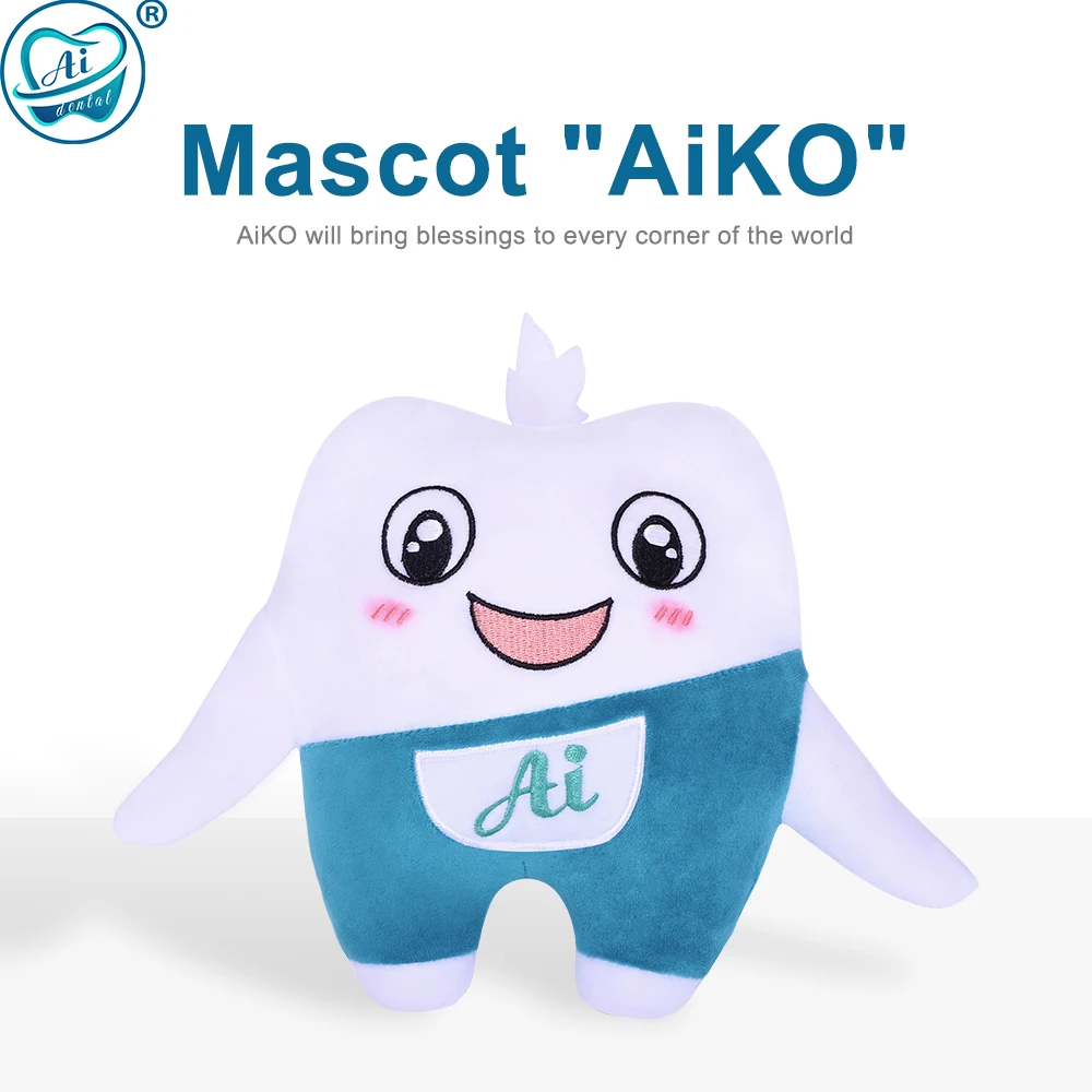 AiKO Mascot - AI DENTAL Exclusive Tooth Shaped Doll-Special link for customizing orders