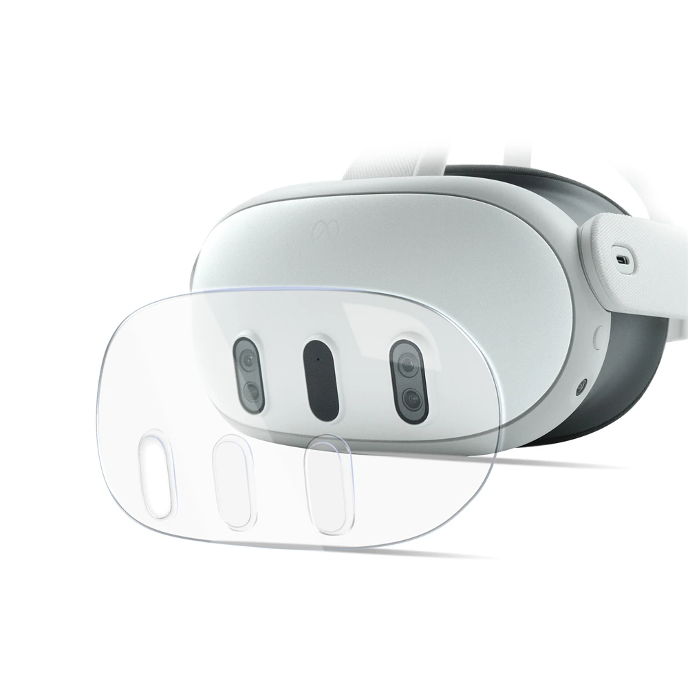 

Transparent Protective Cover for Meta Quest 3 Front Case Shell for Meta Quest 3 VR Accessories
