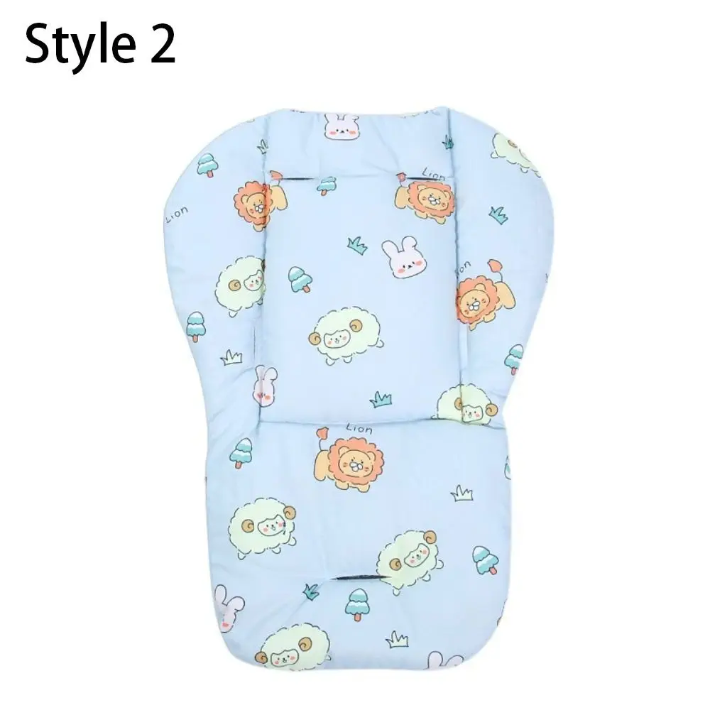 

1Pcs Pram Buggy Stroller Cushion Cartoon Pattern Stroller Accessories Baby Stroller Seat Pad Universal for All Seasons