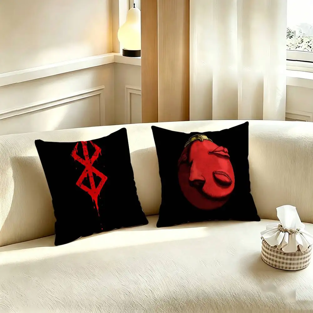 B-berserk-K Pillow Case For Room Sofa Cushion Cover Suitable For Home Bedroom Decoration And Protector