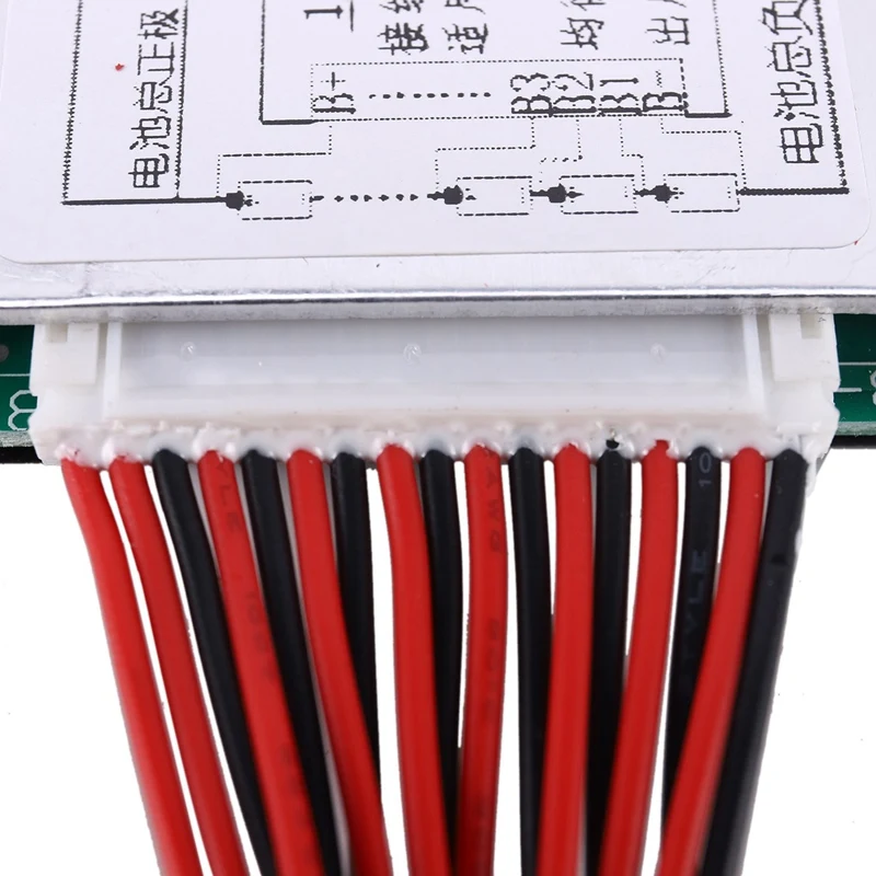 16S 60V 35A Protection Board Li-Ion Lithium 18650 Battery BMS With Balance UPS Energy Inverter For E-Bike