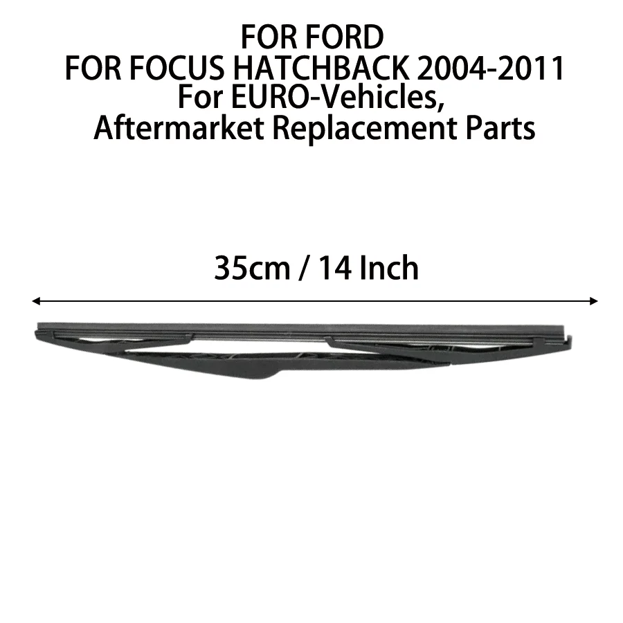 포드 포커스 해치백 2004-2011 리어 와이퍼 암 블레이드 윈드스크린용