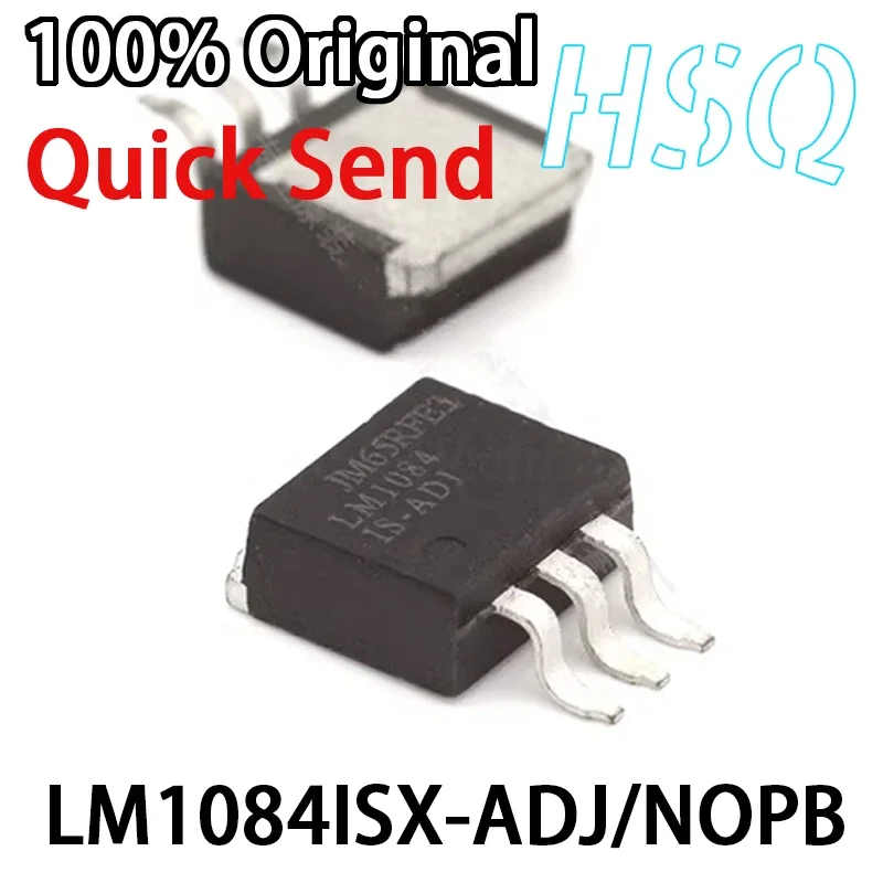 1PCS New Original LM1084IS-ADJ LM1084ISX-ADJ/NOPB Chip TO-263-3 Linear Regulator