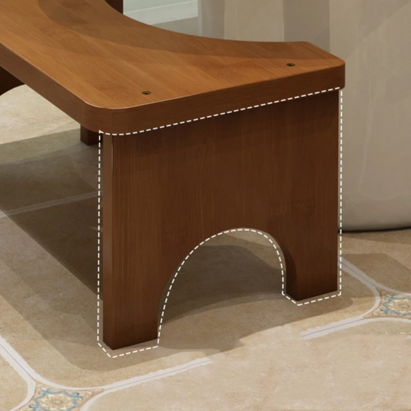 Wood Squatty Potty Toilet Stool Anti-slip Sturdy Toilet Foot Stool Bathroom Portable Pregnant Woman Children Adult Old People image 6