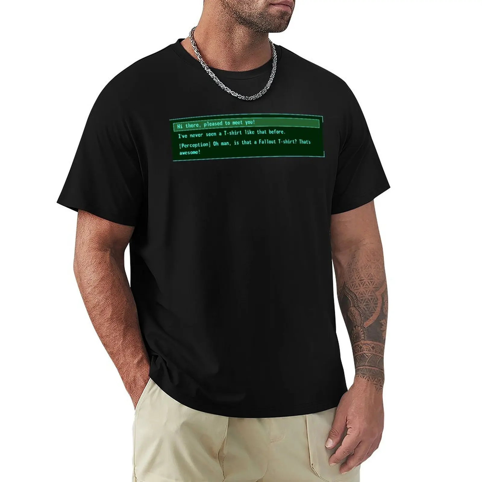 The Conversation Starter T-Shirt Everyday Wear Basic Short Sleeve Top