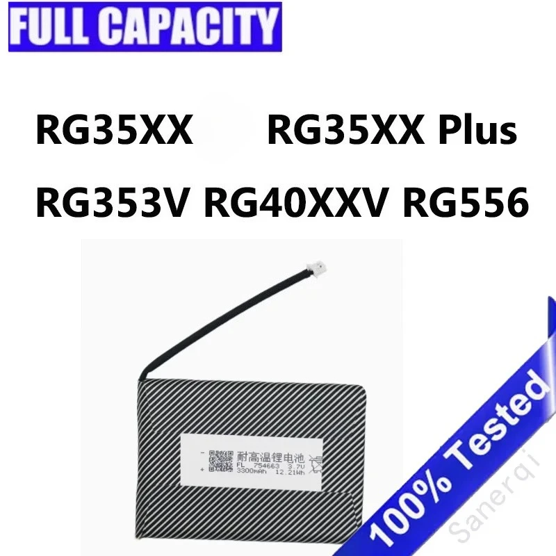 Full Battery for Anbernic RG35XXSP RG35XX Plus RG353V RG40XXV RG556 High Quality Replacement