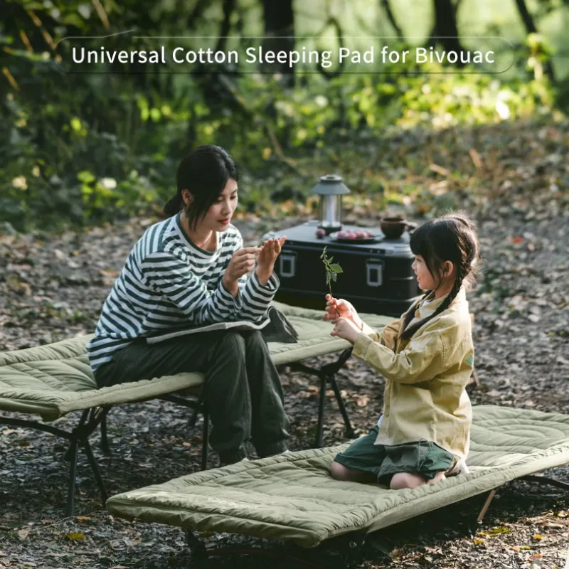 Naturehike New Marching Beds Universal Sleeping Pad Outdoor Travel Comfort Warm Cotton Mattress Machine Washable Camping Bed Mat