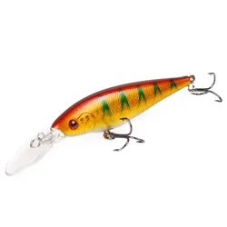 Fishing Lure Wobbler Tackle Crank Bait Wobbler, Dancing Minnow, Rock Pike, New