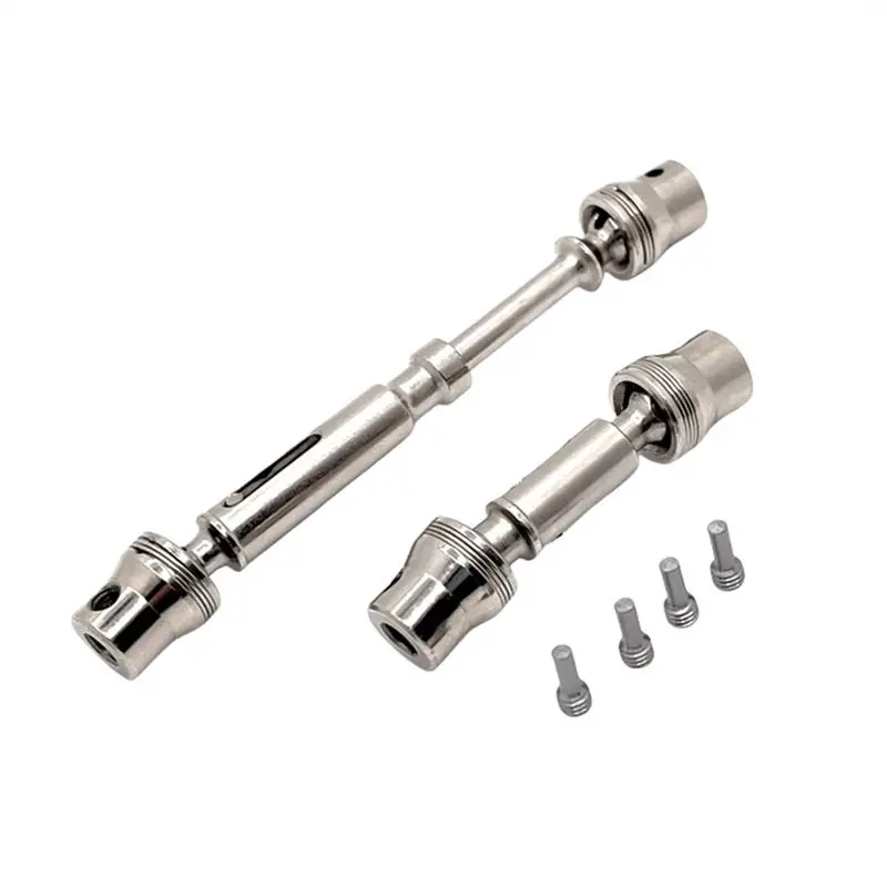 AS96-RC Car Upgrade Front And Rear Drive Shafts Kit For MJX 1/12 H12Y H12Y+ RC Car Accessories