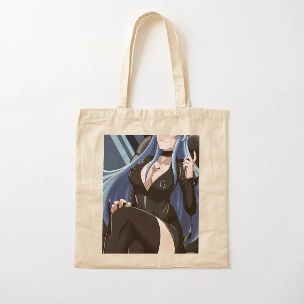 General Esdeath Black Prestige Edition Tote Bag Lady bags shopping bag logo Women's bags Canvas Tote Bag