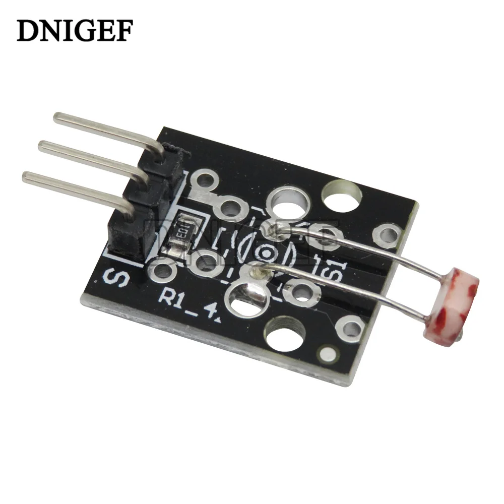 10PCS KY-018 3pin Optical Sensitive Resistance Light Detection Photosensitive Sensor Module for Arduino DIY Kit KY018