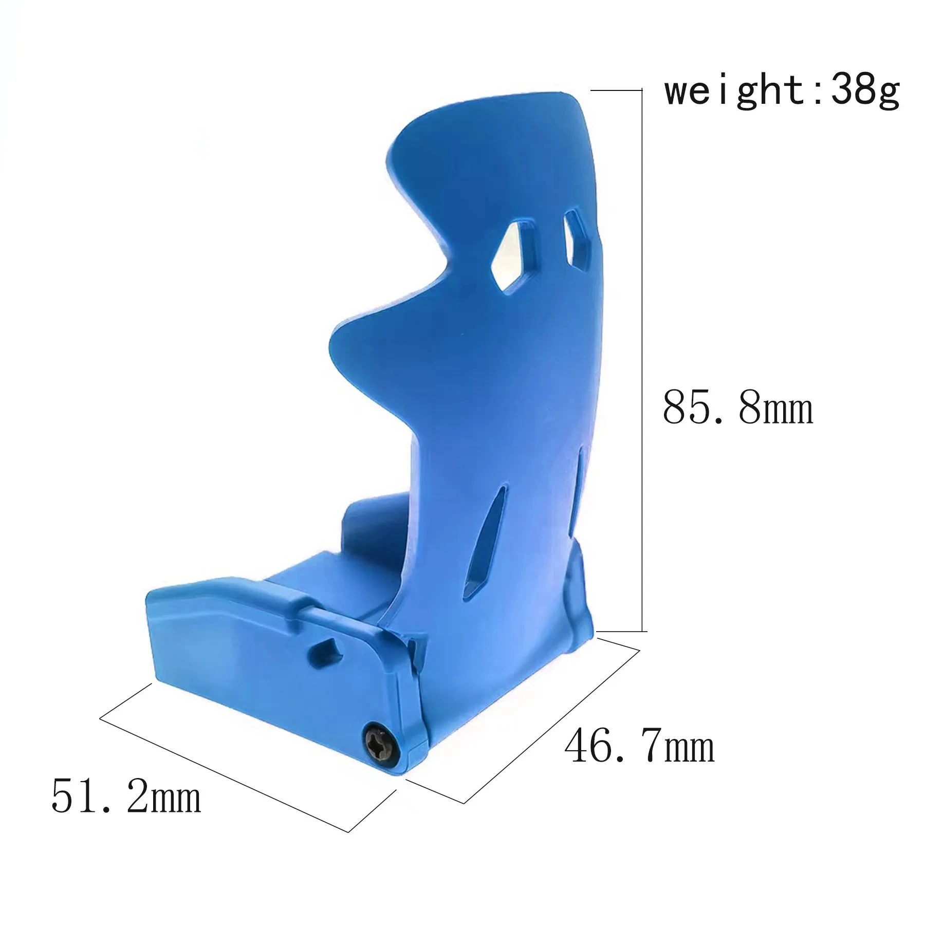 Simulation Cab Car Seat Strap Chair Model Decoration Parts For 1/10 Scale RC Crawler Cars Axial SCX10 II 90046 Ghost TRX4