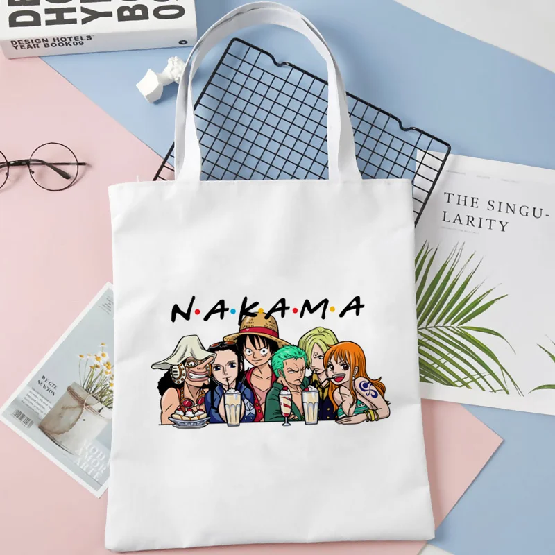 Anime shopping bag recycle bag cotton shopping reusable bolsa bag jute tote custom