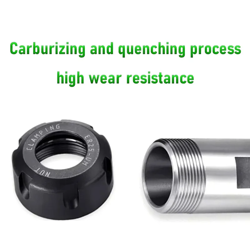 ER8 ER11 ER16 ER20 ER25 Chuck collet Spindle Motor Shaft Extension Rod Spindle Chuck Tool Set spindle rod 4mm 5mm 6mm 8mm