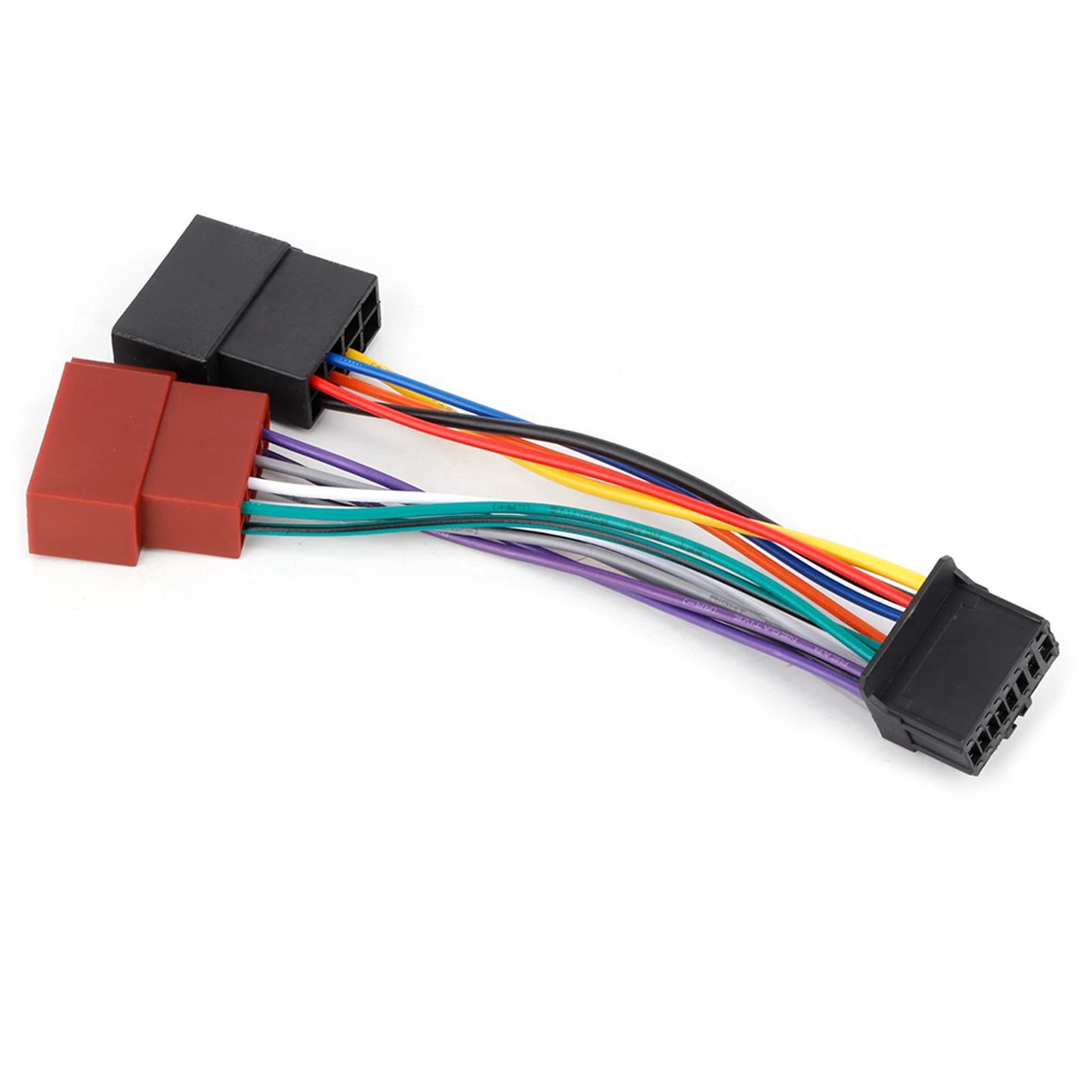 Car Stereo Harness Universal For Car With Pioneer 2003‑2025 16pin Port to Mini Iso 8pin Plug Wiring Cable Stereo Harness