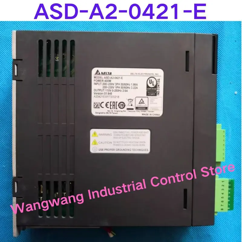 Second-hand test OK , ASD-A2-0421-E servo driver