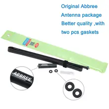 ABBREE CS Tactical Antenna SMA-Female Dual Band VHF UHF 144/430Mhz Foldable For Walkie Talkie Baofeng UV-21 UV-5R QuanSheng K5 5