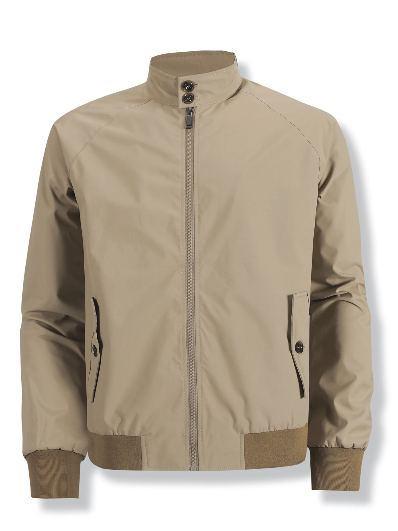 

Warm Jacket Simple Workwear Men's Casual Jacket Autumn Winter Windproof Zipper Retro Flying Suit Men's Stand Collar Jacket