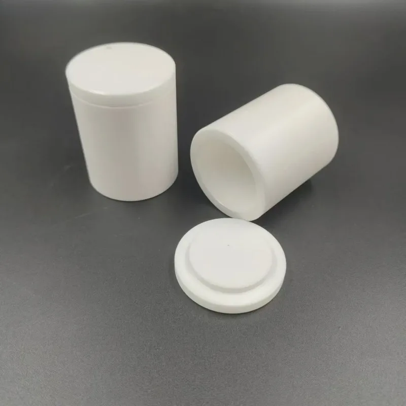 99.3% Pure BN Boron Nitride Crucible, High Temp For Vacuum Furnace Sintering