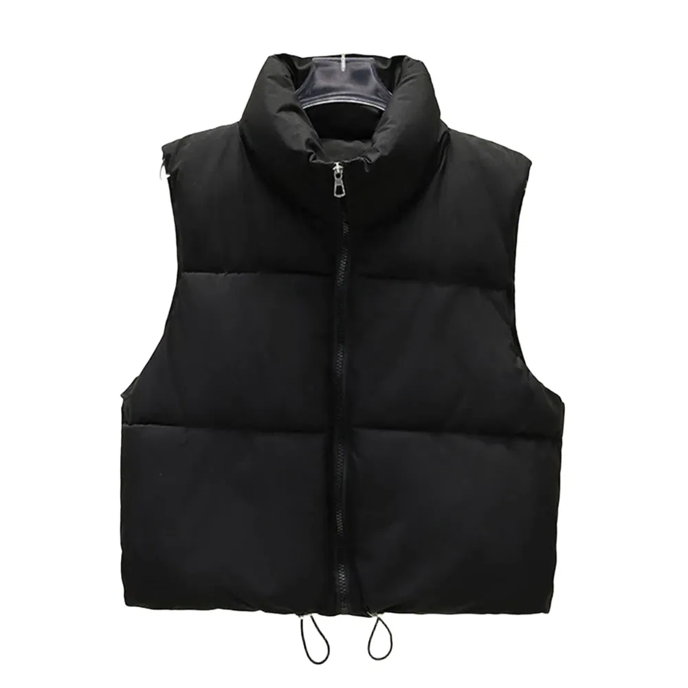 Loose Casual Vest Short Outwear Jackets Daily Use Casual Wear All-match New Condition Regular Length Sleeveless