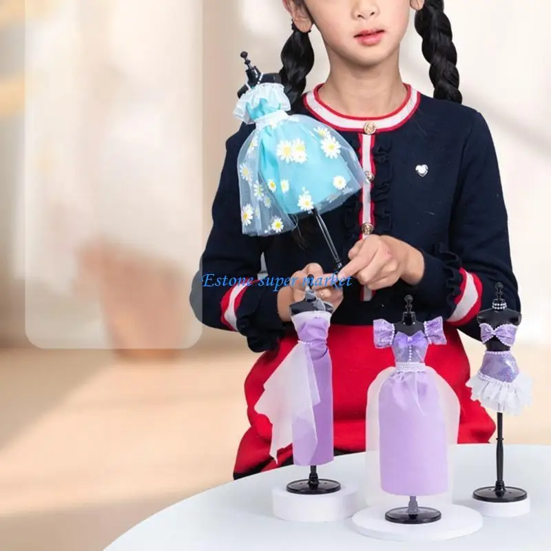 090B เย็บเสื้อผ้าชุดนักออกแบบนางแบบ Craft Party Supply สำหรับสาว