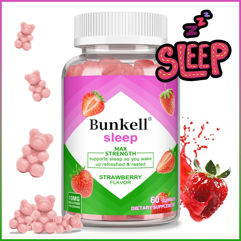 

Melatonin Gummies 10mg - Support Sleep and Help You Fall Asleep Faster, Improve Sleep Quality - 60 Gummies, Non-GMO, Gluten-Free