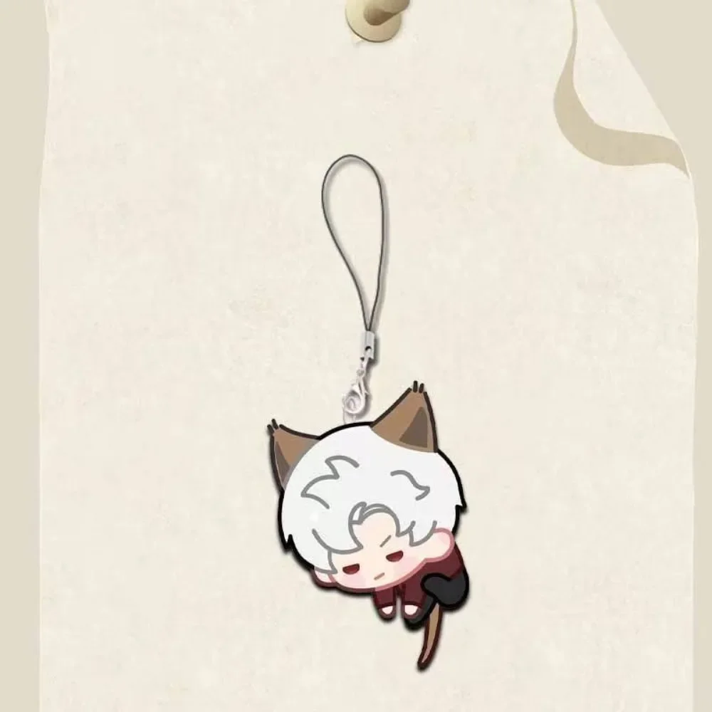 لطيف ورائع الملمس المحمول مجوهرات الحبل لعبة الحب والمساحة العميقة الاكريليك شخصية الطرفية الكرتون مطابقة