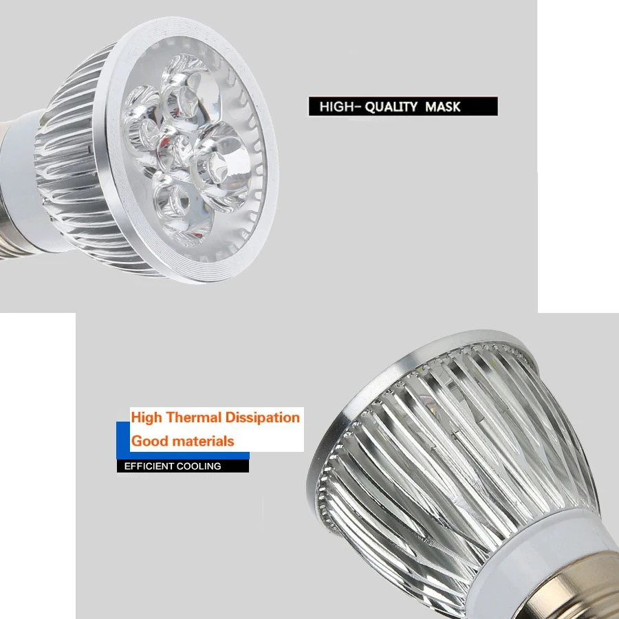 Daya tinggi Dimmable 9W 12W 15W GU10 GU5.3 MR16 E27 COB LED lampu sorot DC 24V pencahayaan lampu 2700K 6500K untuk dekorasi rumah halaman