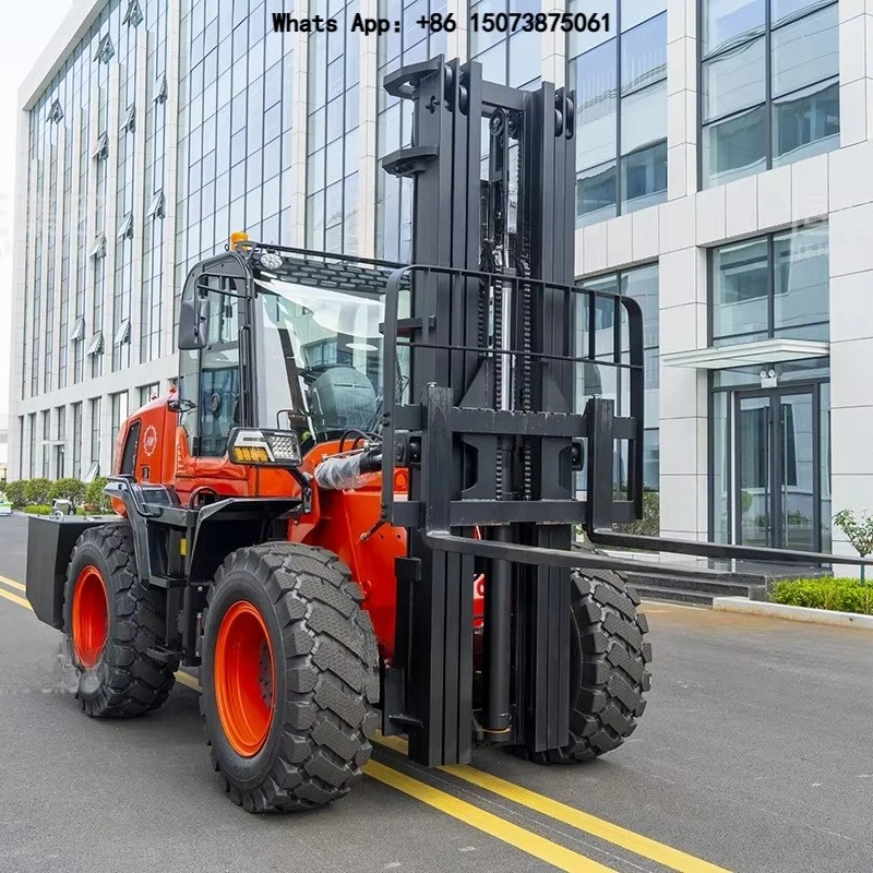 Heavy-duty 3T 3.5T 5T forklift with EPA Euro 5 compliant engine, cost-effective, high-performance balance forklift