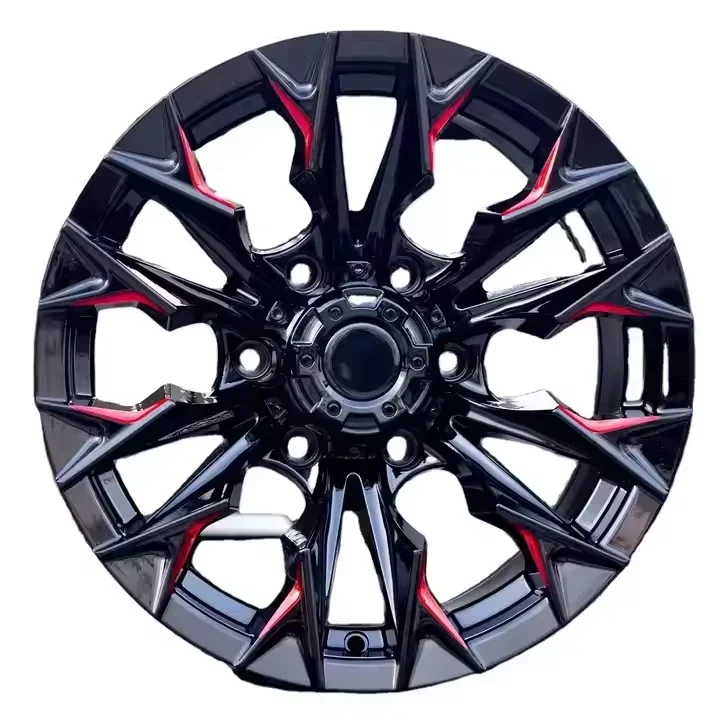 PinJia Unique design Alloy Wheel 6 Hole 6 x 139.7 Passenger Car Wheels Rim 16 17 18 19 20 for Off Road Wheel sport Rims