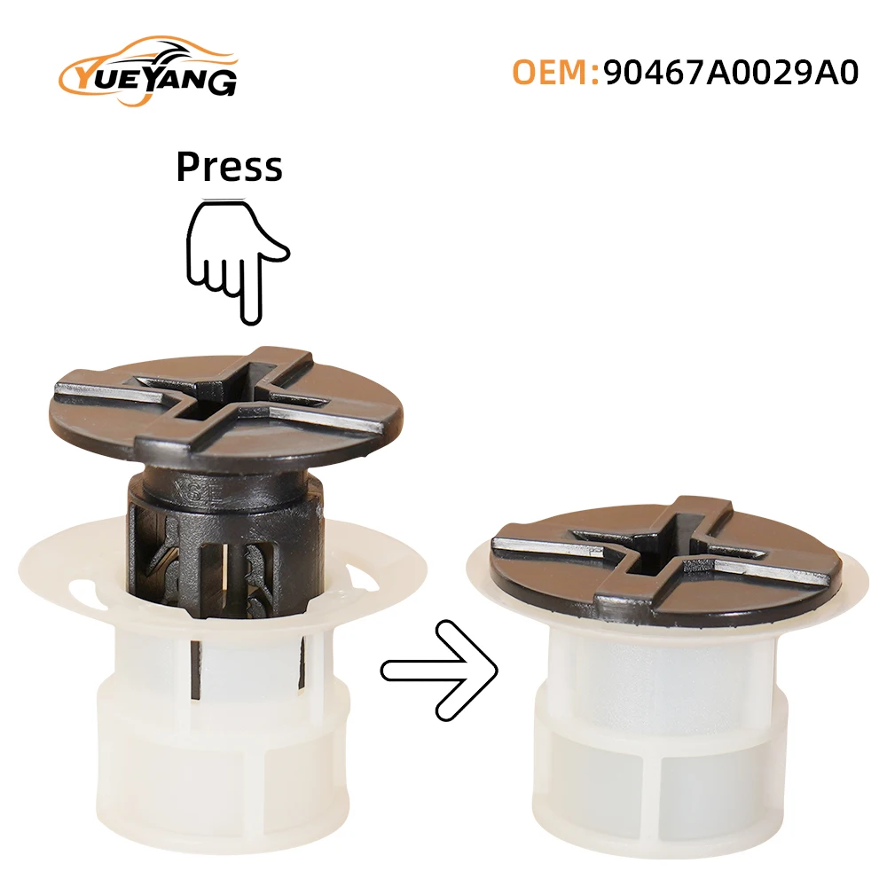 

YUEYANG 90467A0029A0 Floor Cover Clip Retainer for Toyota Lexus Car Accessories 9046717024A0/90 467A0030C0