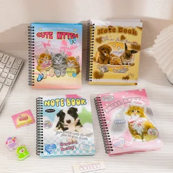 2024 Weekly Planner Agenda Amerca Style A5 Notebook Planner Schedules Kawaii Puppy Cat Stationery School Office Supplies