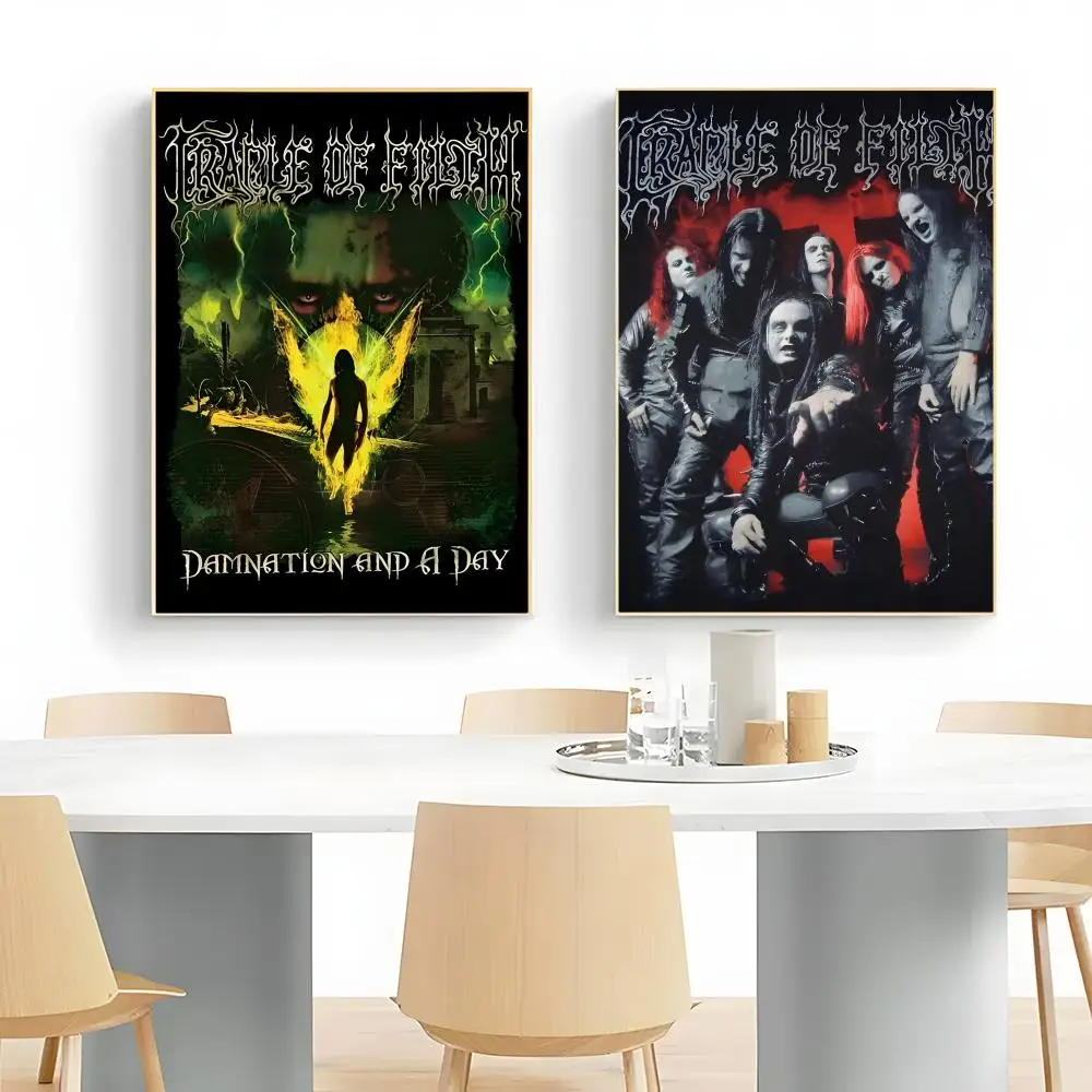 Extreme Metal Band C-cradle of Filth Poster Wall Art Print Decorative Mural Home Decor Gift Unframed