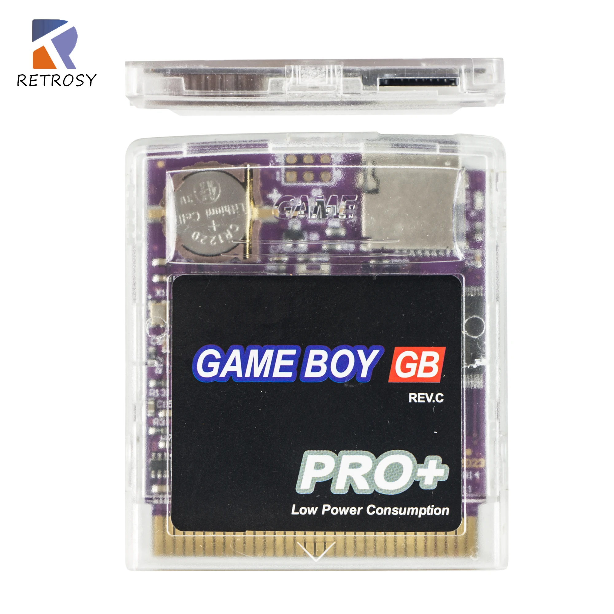 1000 IN 1 Game Cartridge for Gameboy Color Game Boy Everdrive Cart GB GBC Retro Collection with One Button Reset Function