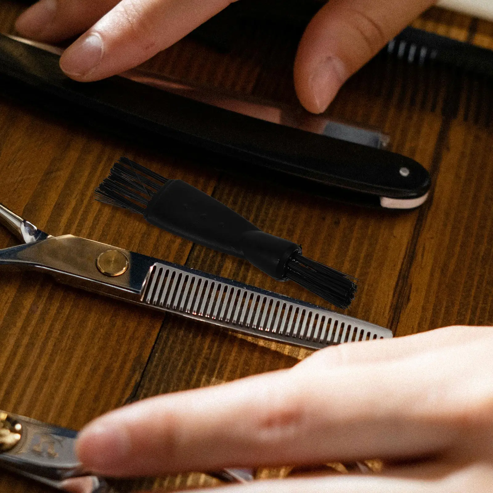 

20Pcs Plastic Cleaning Brush Double Sided for Electric Razor and Hair Clipper Maintenance Compact Mini Brush for Small Appliance